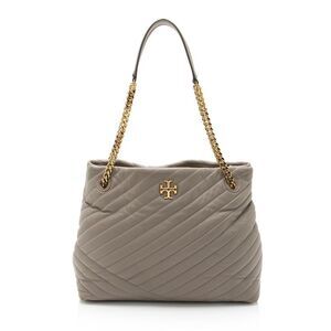 Tory Burch Chevron Leather Kira Tote